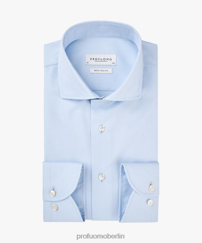 Kleidung de Profuomo Männer Royal Twill Nr. 6 Blau BR442130