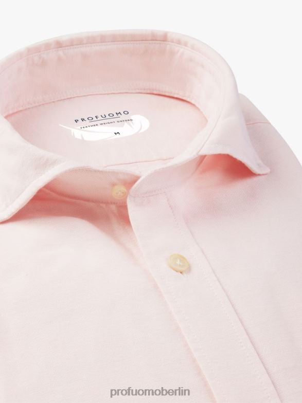 Kleidung de Profuomo Männer lässiges Hemd Rosa BR44230