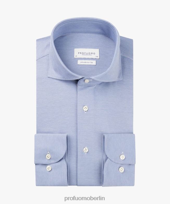 Kleidung de Profuomo Männer japanisches Strickhemd königlich BR4423