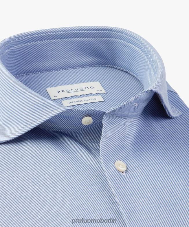 Kleidung de Profuomo Männer japanisches Strickhemd königlich BR4423