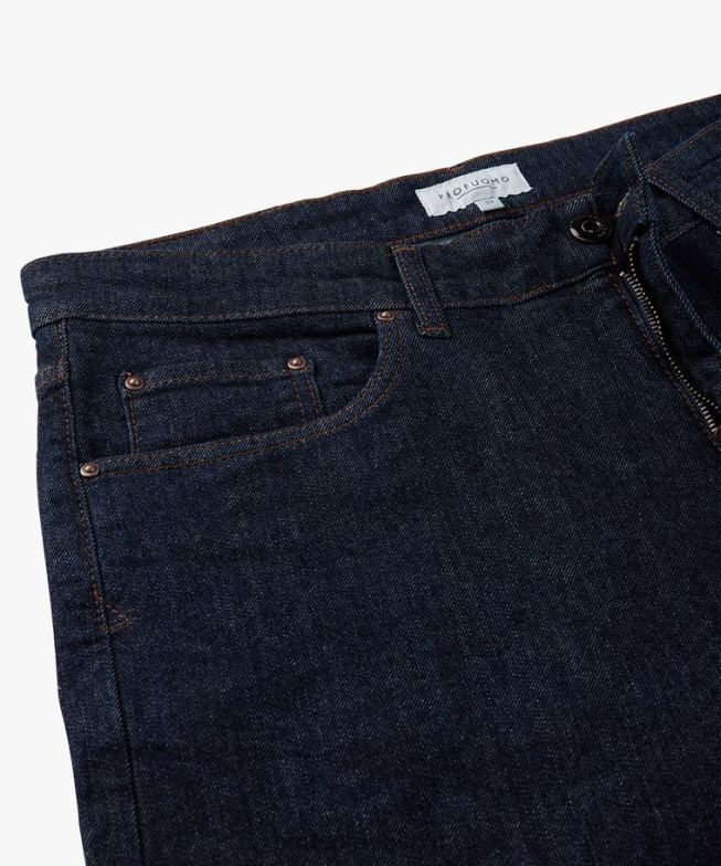 Kleidung de Profuomo Männer Donkerblauw Detox Denim Indigo BR442348