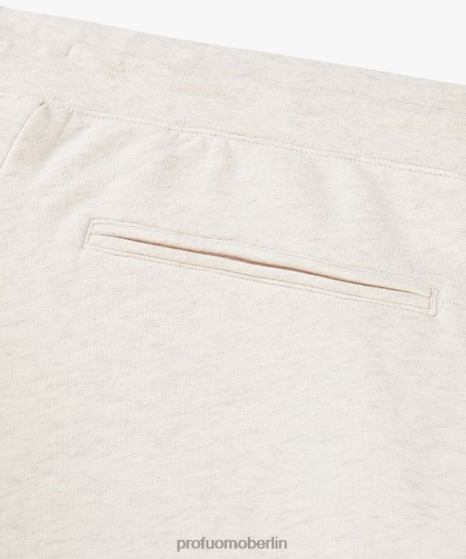 Kleidung de Profuomo Männer Jogginghose aus Baumwolle Beige BR442352