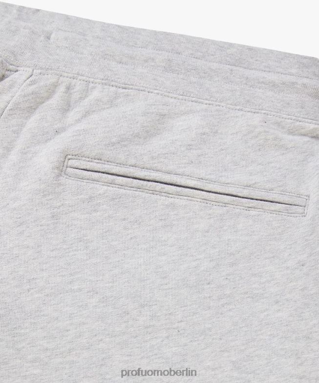 Kleidung de Profuomo Männer Jogginghose aus Baumwolle grau BR442353