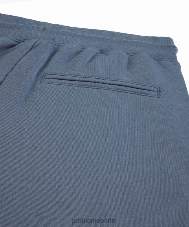 Kleidung de Profuomo Männer kurze Hose Blau BR442366