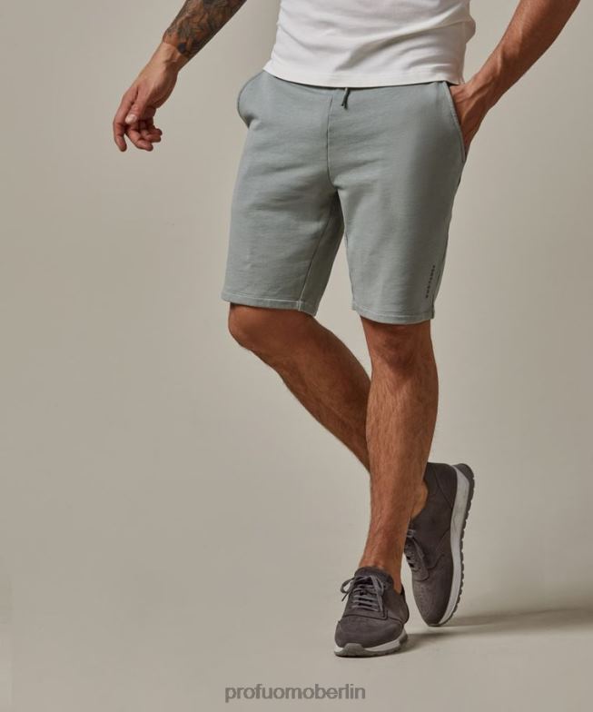 Kleidung de Profuomo Männer kurze Hose Grün BR442367