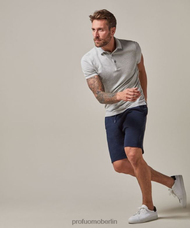Kleidung de Profuomo Männer kurze Hose Marine BR442362