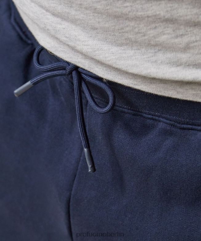 Kleidung de Profuomo Männer kurze Hose Marine BR442362