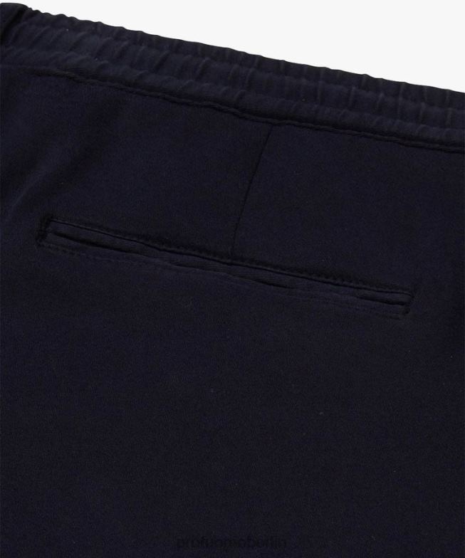 Kleidung de Profuomo Männer Schweiß-Sportcord Marine BR442316