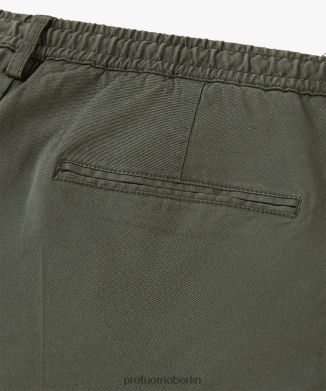 Kleidung de Profuomo Männer Sportcord-Chino Armee BR442349