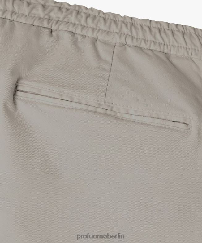 Kleidung de Profuomo Männer Sportcord-Chino Beige BR442350