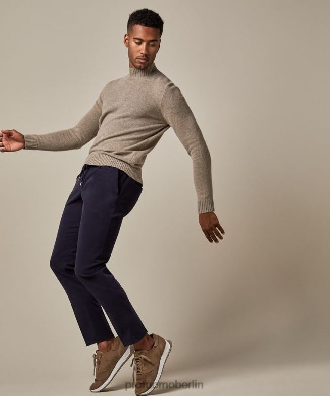 Kleidung de Profuomo Männer Sportcord-Chino Marine BR442351