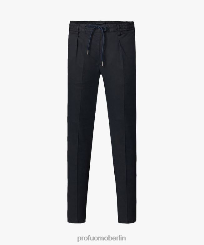 Kleidung de Profuomo Männer Sportcord-Chino Marine BR442351