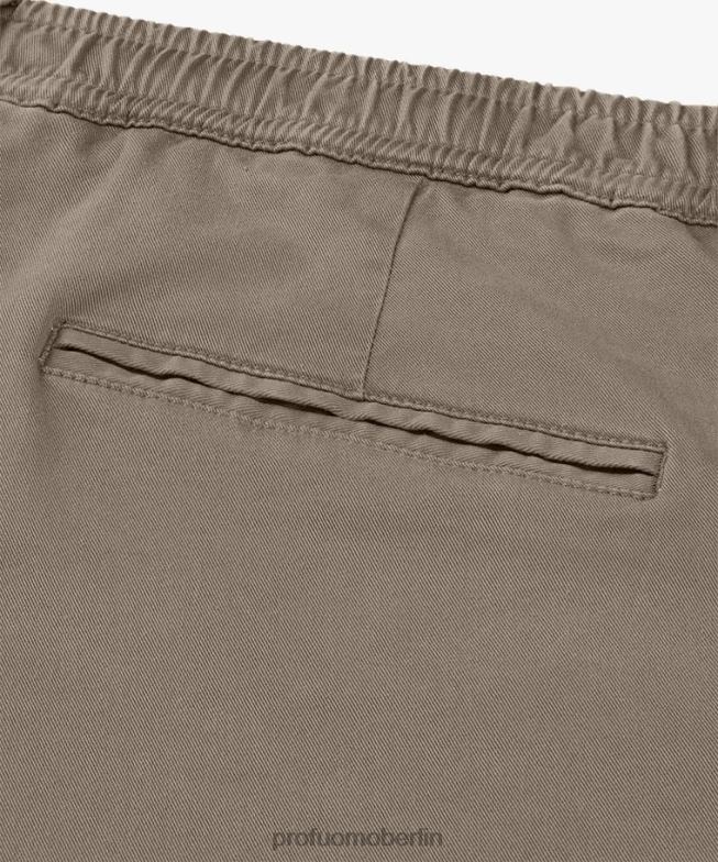 Kleidung de Profuomo Männer Sportcord-Chino Taupe BR442330