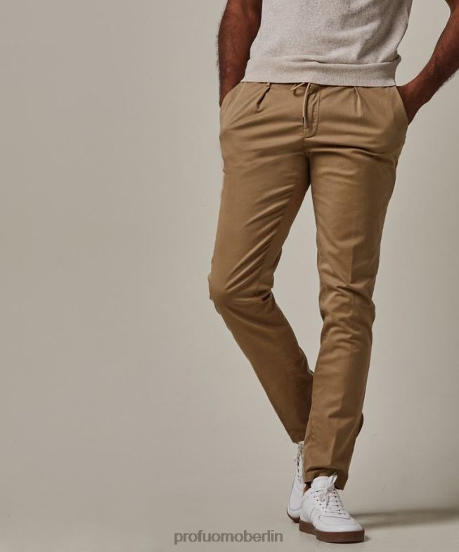 Kleidung de Profuomo Männer Sportcord-Chino braun BR442337
