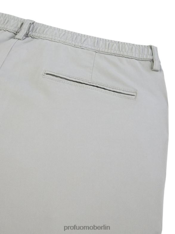 Kleidung de Profuomo Männer Sportcord-Chino grau BR442370