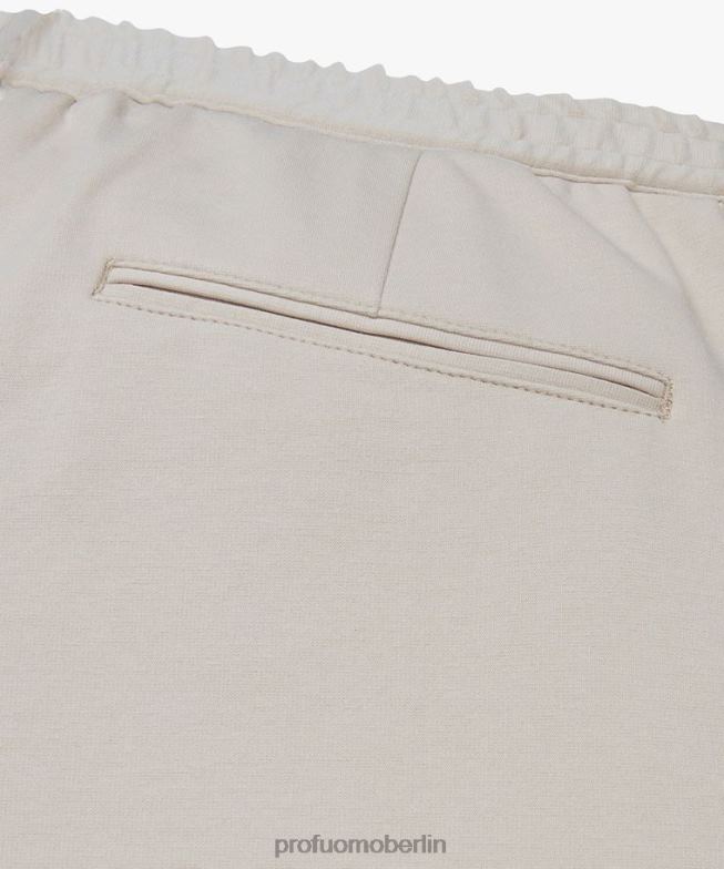 Kleidung de Profuomo Männer Tech-gestricktes Sportcord Beige BR442333