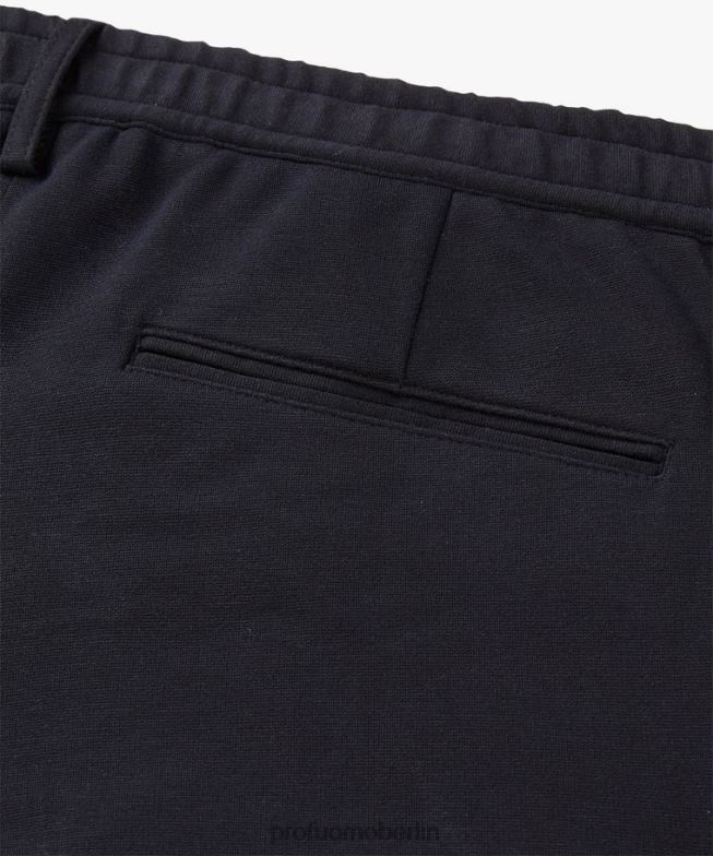 Kleidung de Profuomo Männer Tech-gestricktes Sportcord Marine BR442331