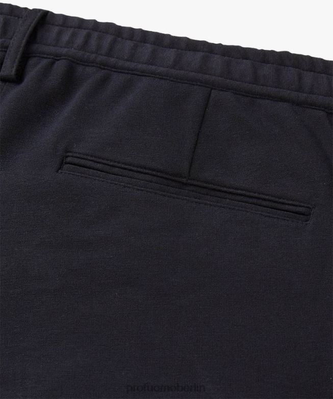 Kleidung de Profuomo Männer Tech-gestricktes Sportcord Marine BR442340