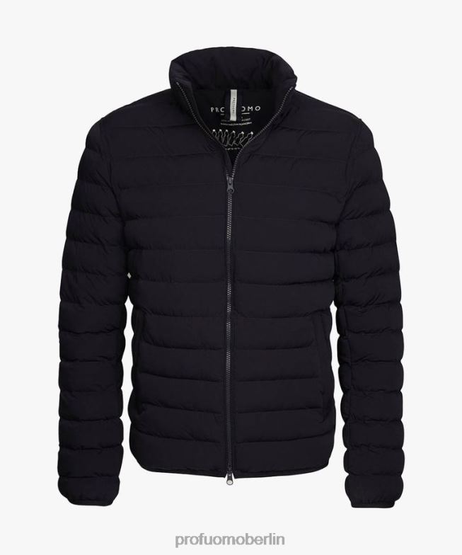 Kleidung de Profuomo Männer Bomberjacke aus recycelten Daunen Marine BR442409
