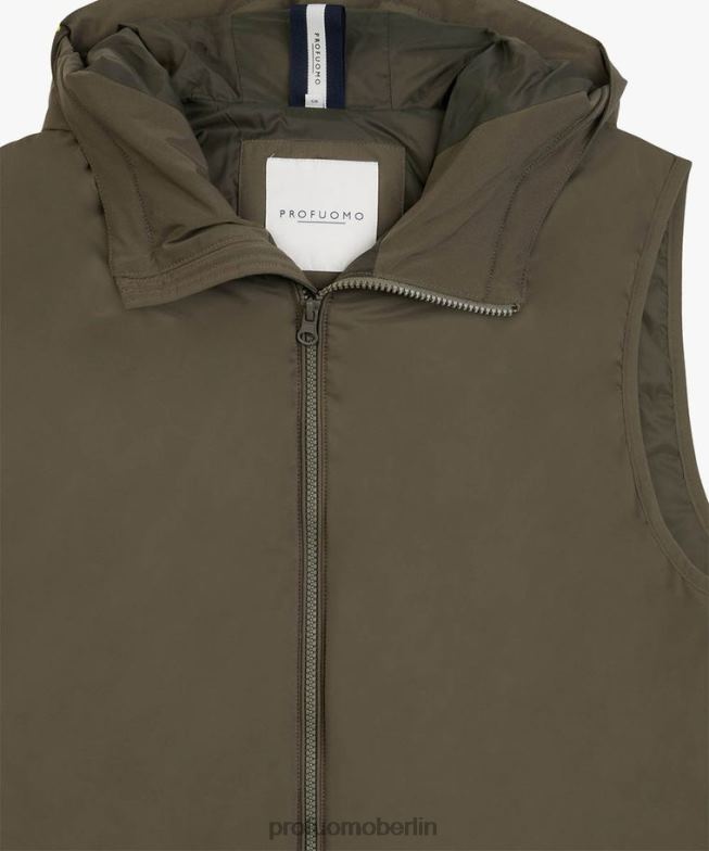 Kleidung de Profuomo Männer Zero-Gravity-Bodywarmer hellgrün BR442400