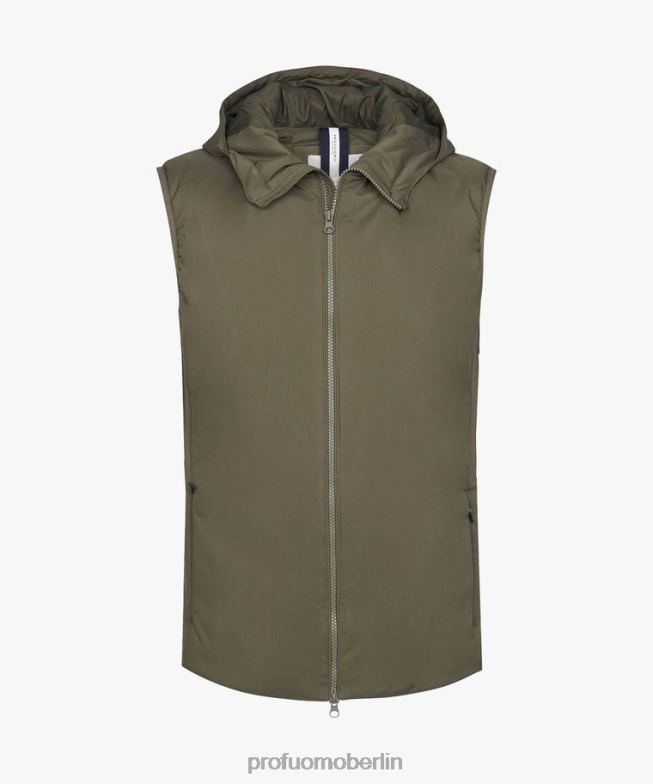 Kleidung de Profuomo Männer Zero-Gravity-Bodywarmer hellgrün BR442400