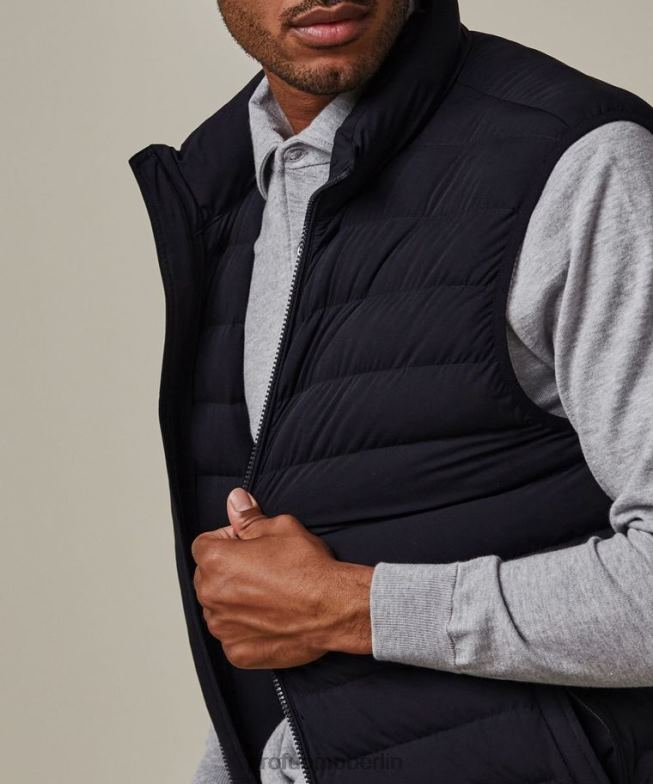 Kleidung de Profuomo Männer recycelter Bodywarmer Marine BR442413