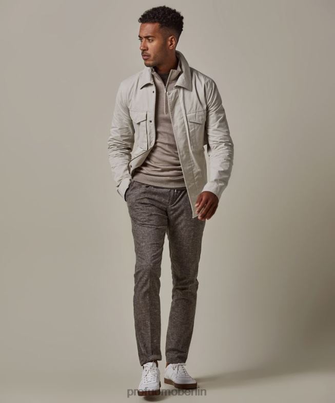 Kleidung de Profuomo Männer Feldjacke Beige BR442402
