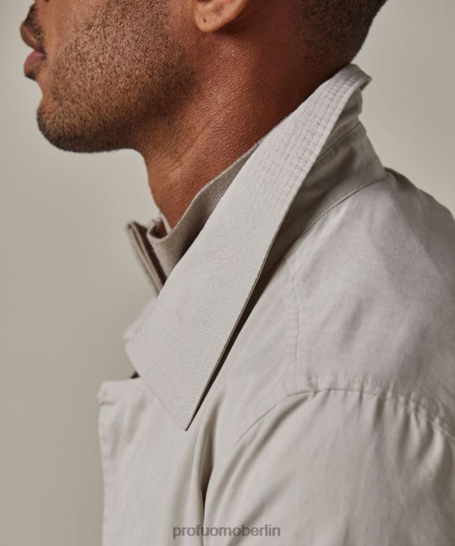 Kleidung de Profuomo Männer Feldjacke Beige BR442402