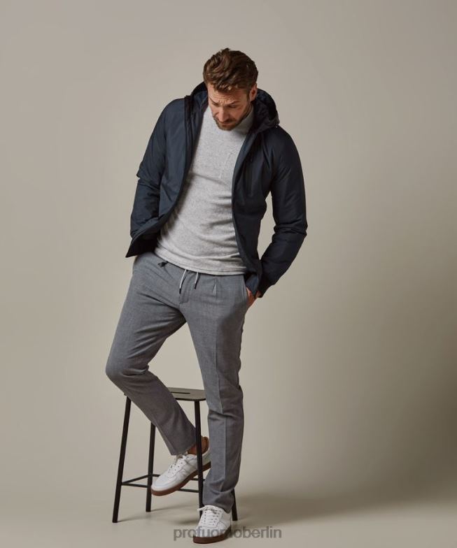 Kleidung de Profuomo Männer Schwerelosigkeitsjacke Marine BR442410