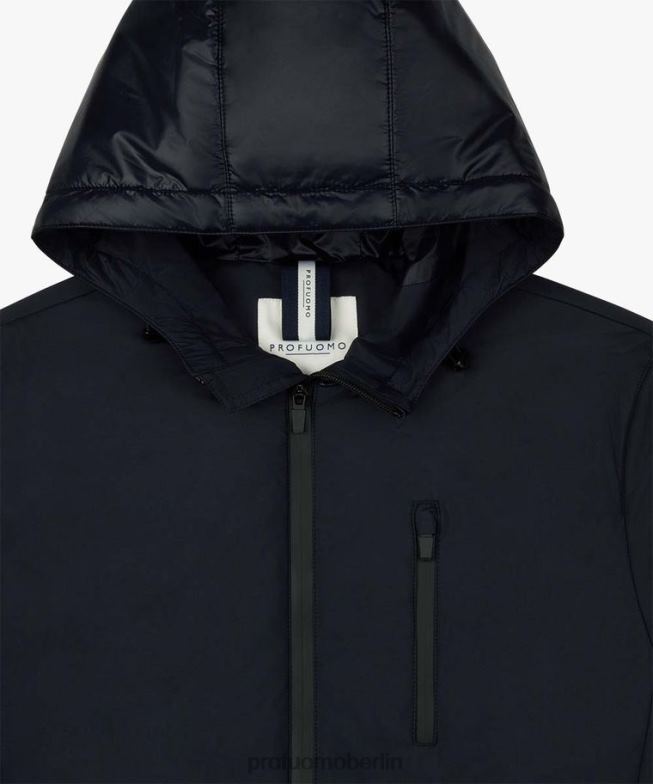 Kleidung de Profuomo Männer Schwerelosigkeitsjacke Marine BR442410