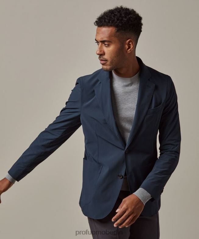 Kleidung de Profuomo Männer Tech-Jacke Marine BR442415