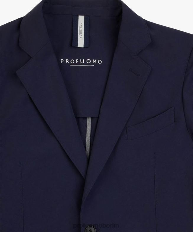 Kleidung de Profuomo Männer Tech-Jacke Marine BR442415
