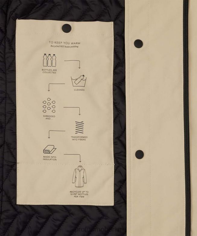 Kleidung de Profuomo Männer Magnet-Regenmantel Beige BR442405