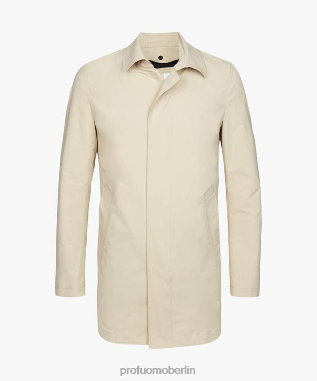 Kleidung de Profuomo Männer Magnet-Regenmantel Beige BR442405