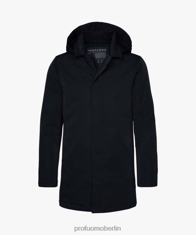 Kleidung de Profuomo Männer Magnet-Regenmantel Marine BR442394