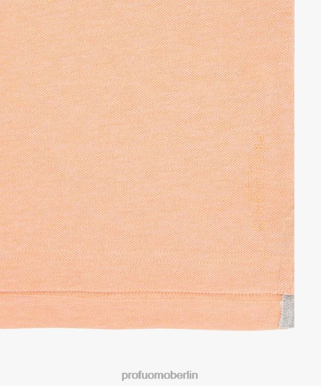 Kleidung de Profuomo Männer Piqué-Polo Rosa BR442173