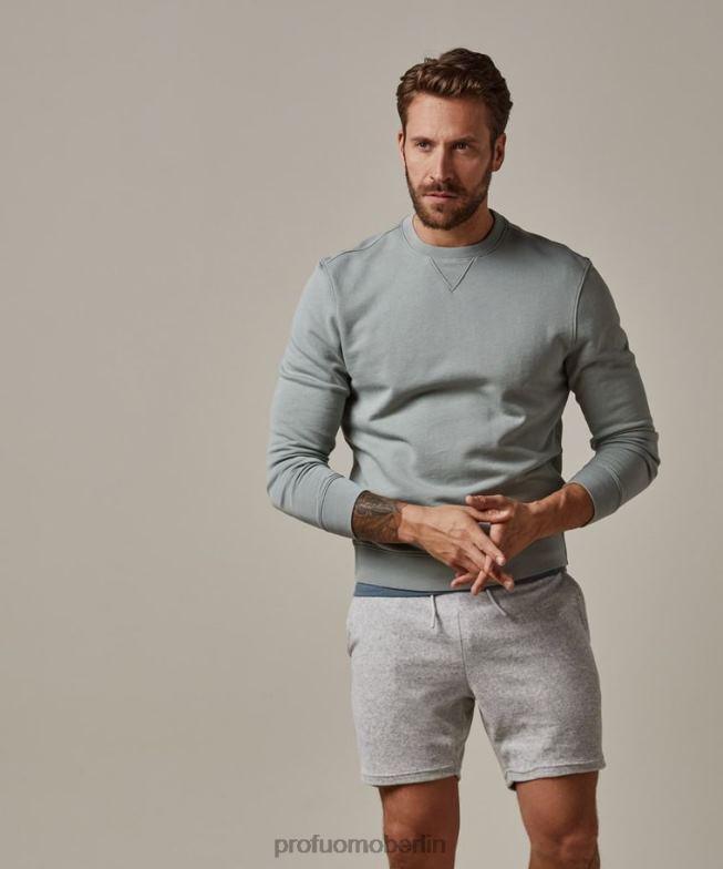 Kleidung de Profuomo Männer Pullover Grün BR442226