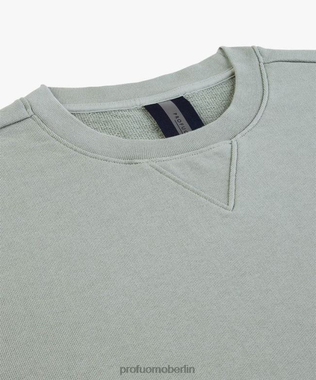 Kleidung de Profuomo Männer Pullover Grün BR442226