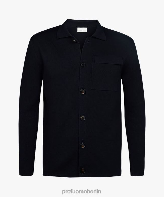Kleidung de Profuomo Männer Luxus-Cardigan Marine BR442273