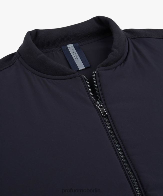 Kleidung de Profuomo Männer Strickjacke Marine BR442221