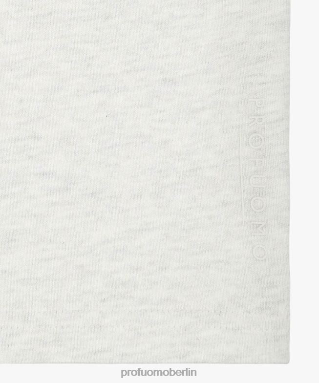 Kleidung de Profuomo Männer T-Shirt grau BR442212