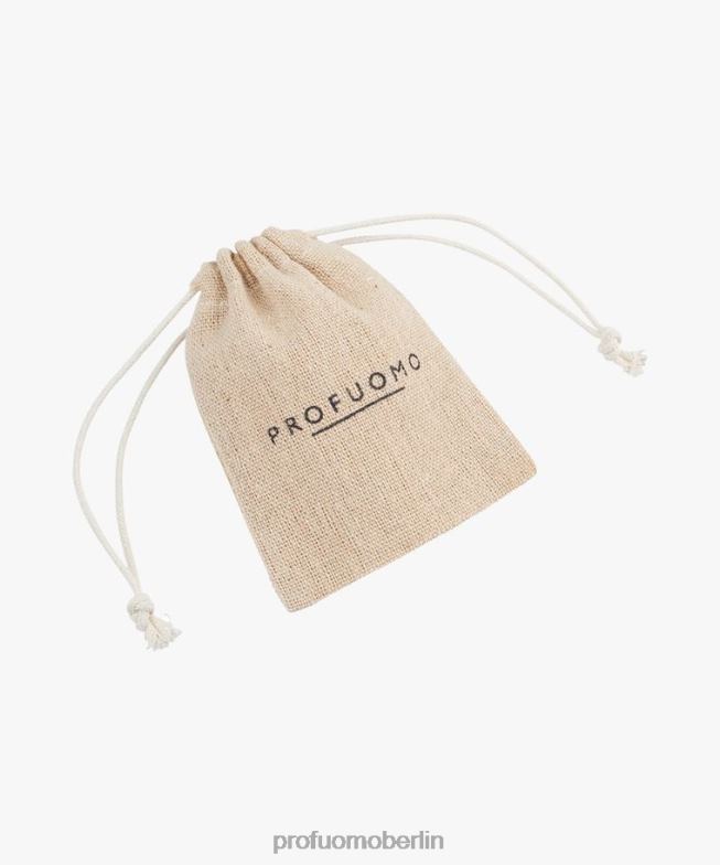 Zubehör de Profuomo Männer mattes Lavaarmband Schwarz BR442739