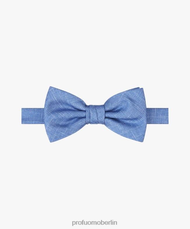 Zubehör de Profuomo Männer Fliege aus Seide Blau BR442478