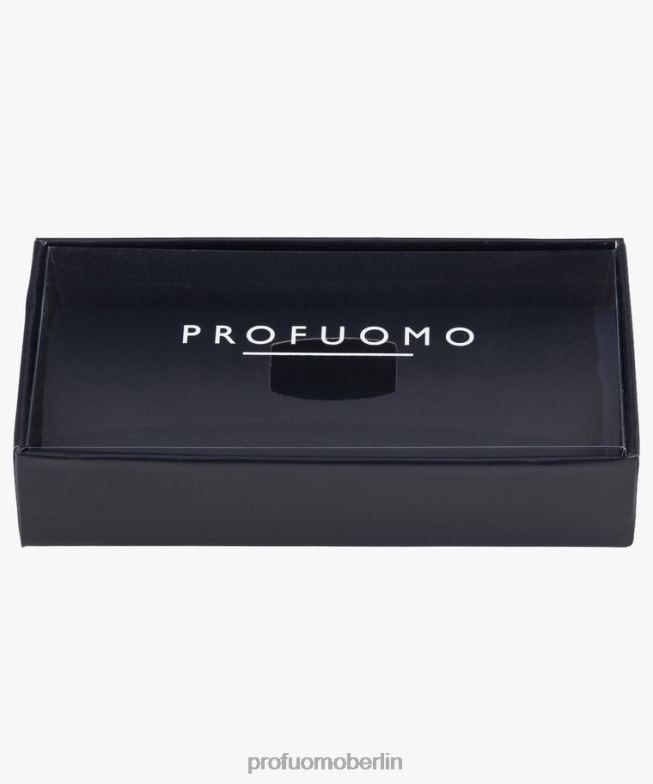 Zubehör de Profuomo Männer Fliege aus Seide Schwarz BR442505