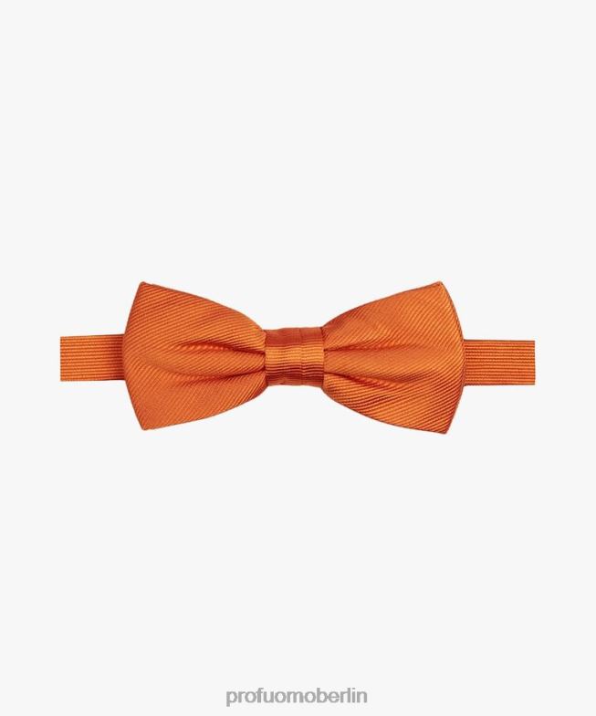 Zubehör de Profuomo Männer Fliege aus Seide orange BR442759