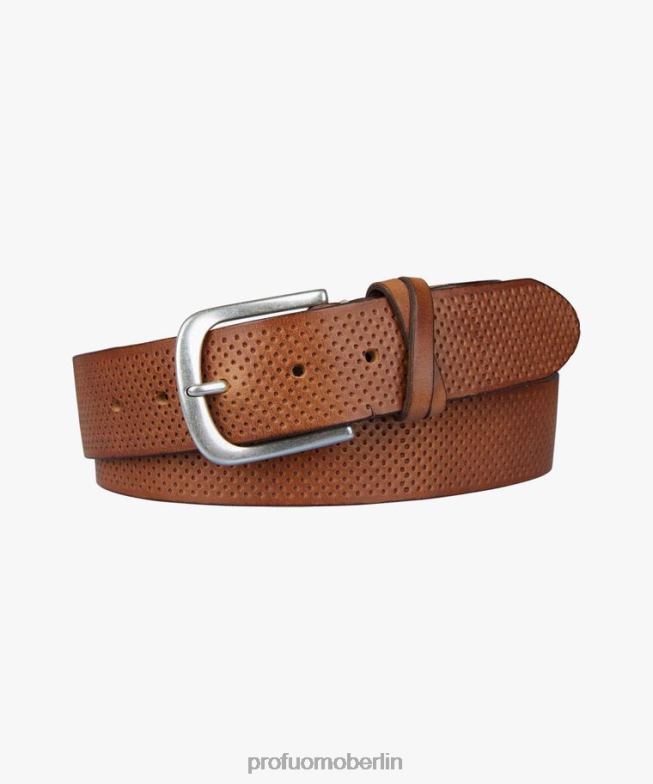 Zubehör de Profuomo Männer Lässiger Gürtel braun BR442526