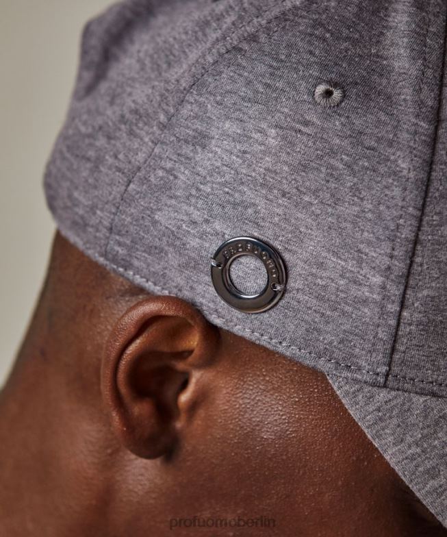 Zubehör de Profuomo Männer Baseball Kappe Anthra BR442758