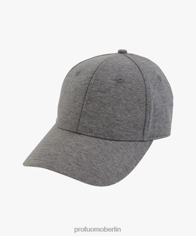 Zubehör de Profuomo Männer Baseball Kappe Anthra BR442758