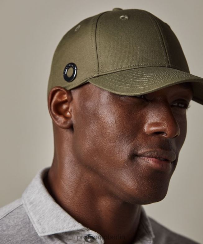 Zubehör de Profuomo Männer Baseball Kappe Armee BR442763