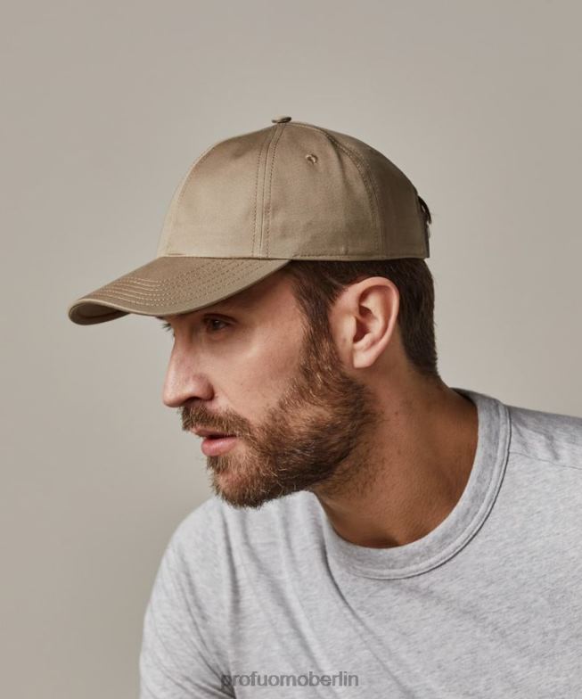 Zubehör de Profuomo Männer Baseball Kappe Cognac BR442740